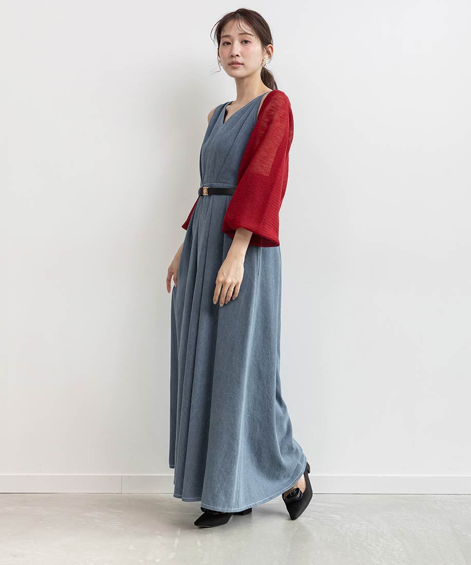  「2WAY ローズモチーフフラットパンプス」|パンプス|