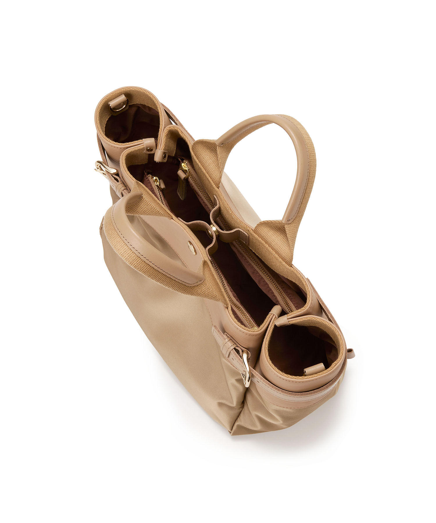 TOPKAPI BREATH「【Breath TOPKAPI】RIPPLE リプル ナイロン コンビ ベルト デザイン ミニ トートバッグ」|トートバッグ|