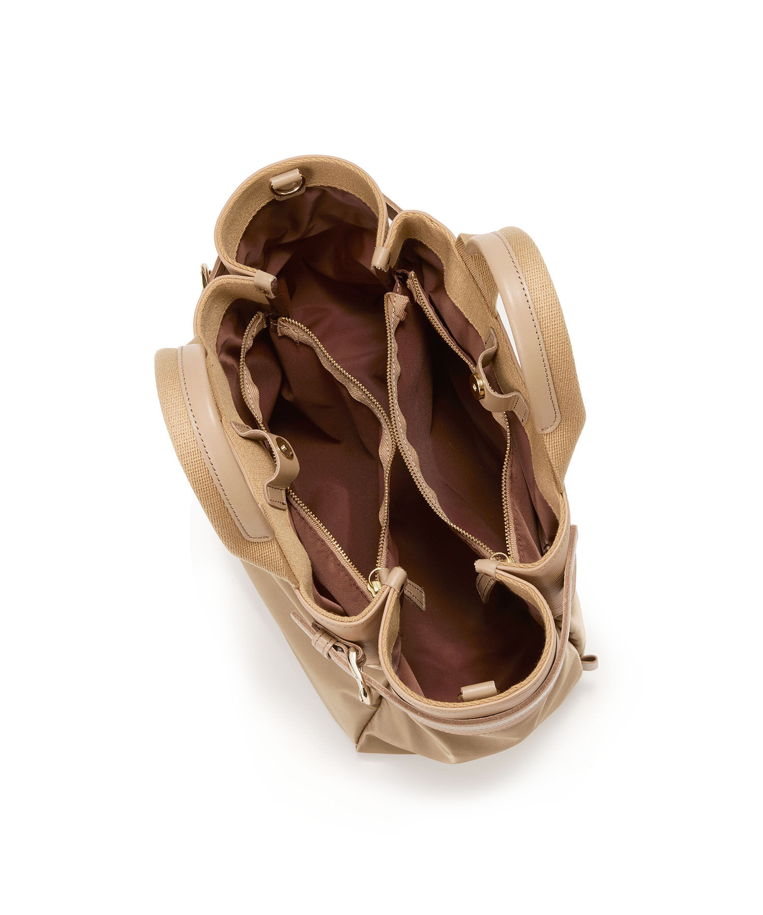 TOPKAPI BREATH「【Breath TOPKAPI】RIPPLE リプル ナイロン コンビ ベルト デザイン ミニ トートバッグ」|トートバッグ|