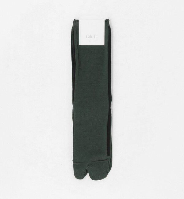 ODETTE E ODILE「＜tabito＞07 Line Socks」|ソックス|DK.GRAY