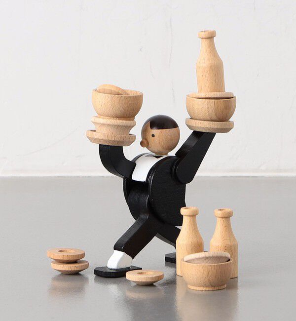 Style for Living「＜KIKKERLAND＞Don't Tip The Waiter スタッキングゲーム」|フィギュア・ホビー|