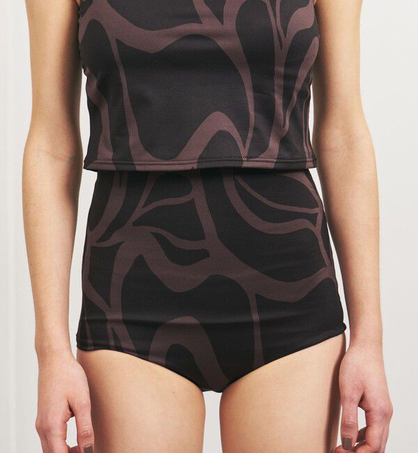 UNITED ARROWS「＜TO UNITED ARROWS＞プリント リバーシブル ボトム/スイムウエア」|ショーツ|