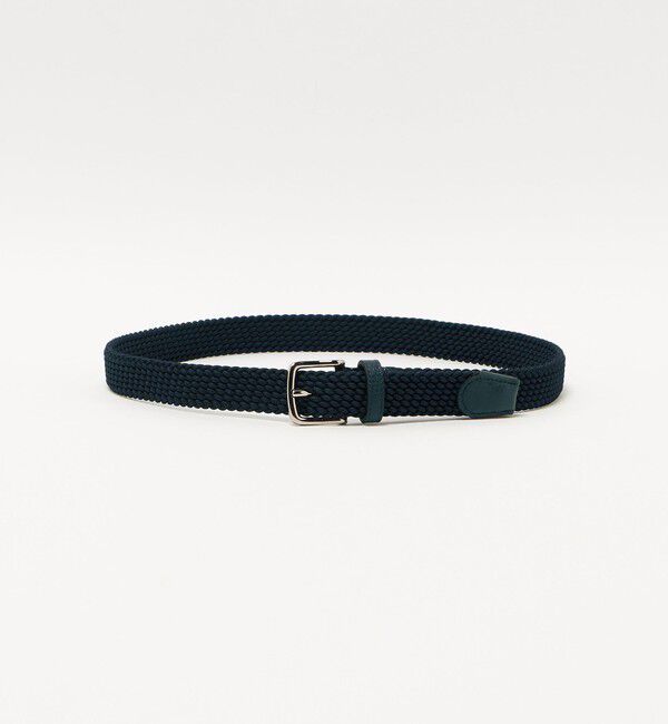 UNITED ARROWS「＜L'arcobaleno＞MESH BELT/ エラスティック メッシュベルト」|ベルト|NAVY