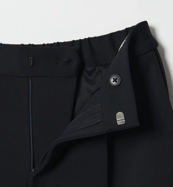 UNITED ARROWS「SPONGY タック テーパードパンツ」|スラックス|