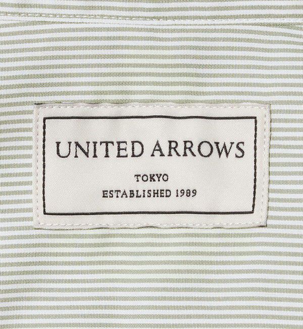 UNITED ARROWS「イージーケア AG キャンディーストライプ セミワイドカラーシャツ ー抗菌防臭ー」|シャツ・ブラウス|