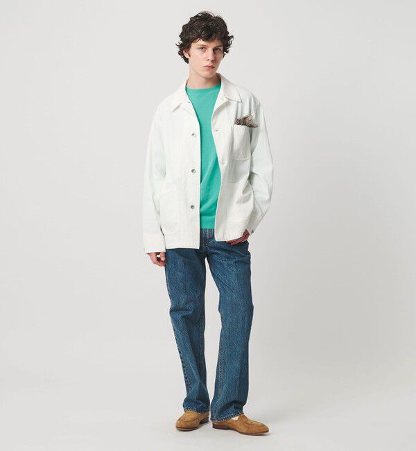 UNITED ARROWS「ハイツイストコットン ハイゲージ クルーネックニット 接触冷感」|ニット・セーター|