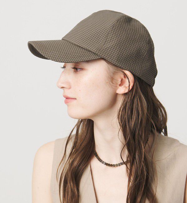 UNITED ARROWS「ギンガムチェック キャップ UV」|キャップ・キャスケット|MD.BROWN