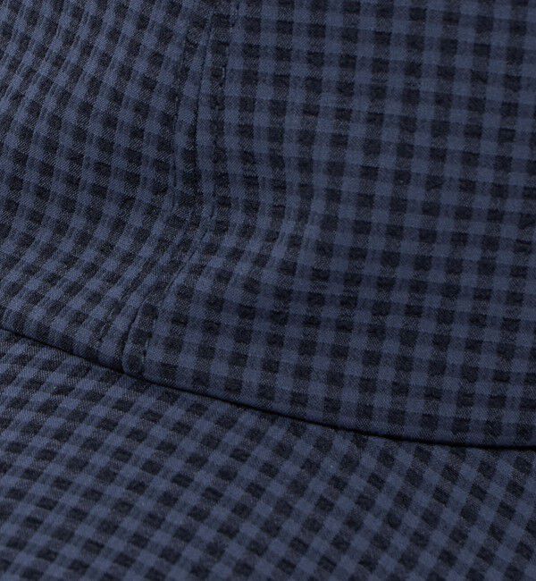 UNITED ARROWS「ギンガムチェック キャップ UV」|キャップ・キャスケット|