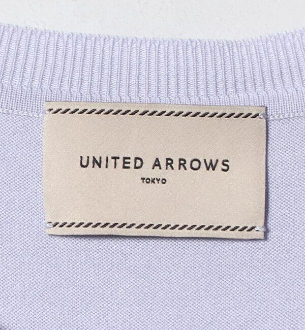 UNITED ARROWS「18G クルーネック ニットカーディガン ‐ウォッシャブル‐」|カーディガン|