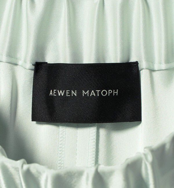 AEWEN MATOPH「＜AEWEN MATOPH＞サテンレース コンビイージーパンツ」|その他|