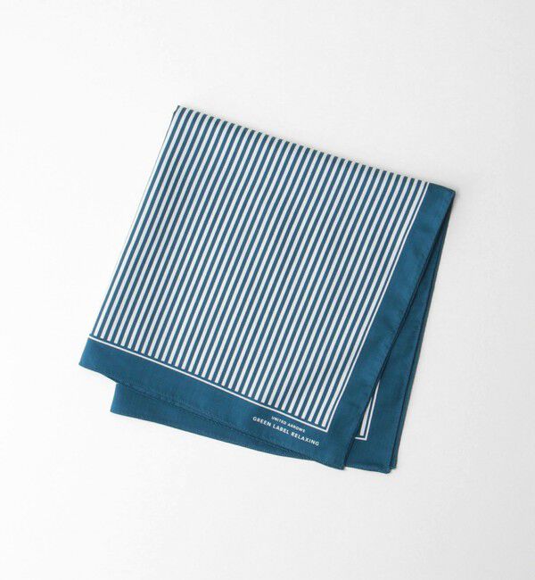 UNITED ARROWS green label relaxing「GLR シーアイランド ストライプ ハンカチ」|ハンカチ|ROYAL