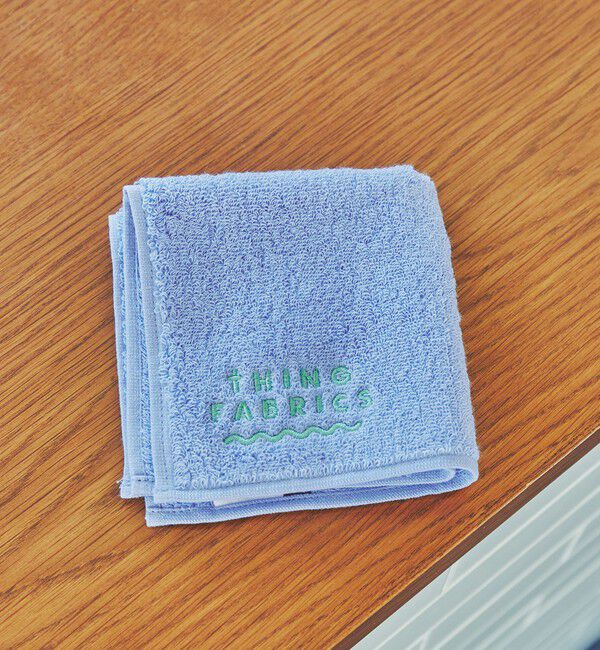 UNITED ARROWS green label relaxing「【別注】＜THING FABRICS＞GLR ハンドタオル ハンカチ」|ハンカチ|LT.BLUE