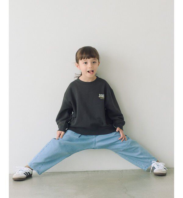 UNITED ARROWS green label relaxing「ストレッチ デニム カーブパンツ / キッズ  100cm-160cm - ストレッチ -」|デニム|