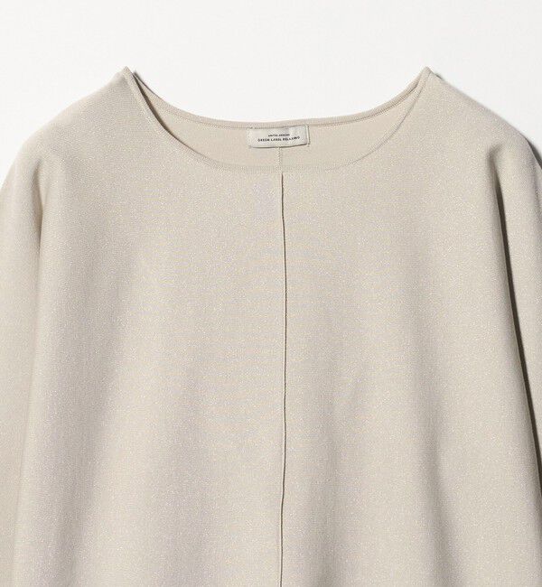 UNITED ARROWS green label relaxing「ブライト フォルム ドルマン プルオーバー ニット」|ニット・セーター|