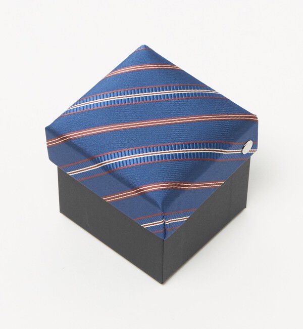 UNITED ARROWS green label relaxing「ネクタイ チーフ セット（ストライプ） / キッズ  手洗い可能」|ネクタイ・蝶ネクタイ|