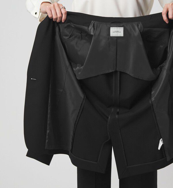 UNITED ARROWS green label relaxing「［size SHORTあり］カチリラ シングル テーラード ジャケット ブラック 」|テーラードジャケット|