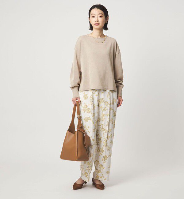 UNITED ARROWS green label relaxing「シャーリー ワイド プルオーバー ニット ウォッシャブル」|ニット・セーター|