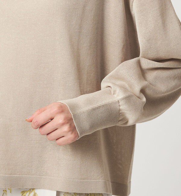 UNITED ARROWS green label relaxing「シャーリー ワイド プルオーバー ニット ウォッシャブル」|ニット・セーター|