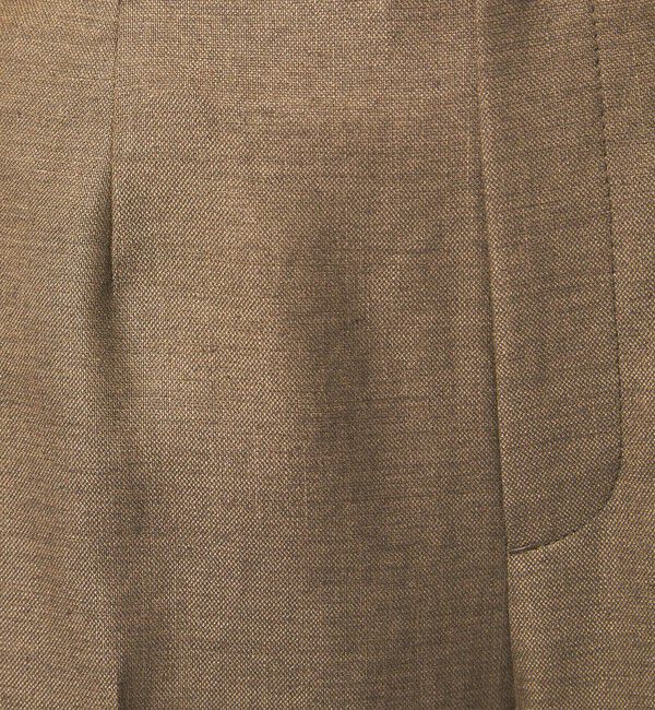 UNITED ARROWS green label relaxing「［size SHORT/TALLあり］リネンライク ストレート パンツ」|スラックス|