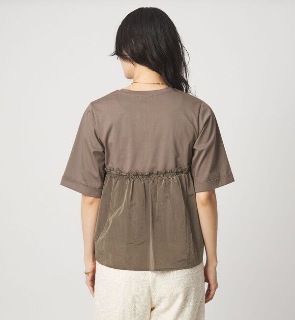 UNITED ARROWS green label relaxing「タフタ ドッキング ビスチェ プルオーバー」|Tシャツ・カットソー|