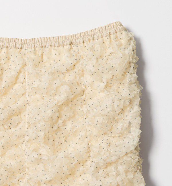 EMMEL REFINES「＜EMMEL REFINES＞EM ドットペタル ギャザースカート」|スカート|