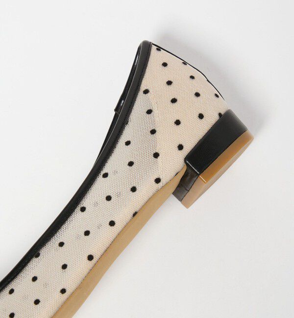 UNITED ARROWS green label relaxing「ポインテッド チュール フラットシューズ」|パンプス|