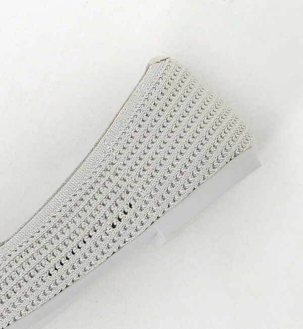 UNITED ARROWS green label relaxing「ウェルネスシアー スクエア V フラットシューズ / ニットシューズ」|ローファー|