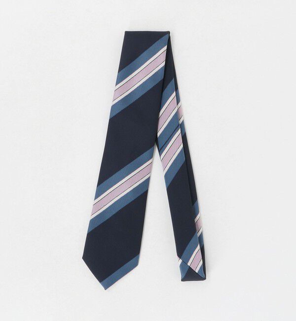 UNITED ARROWS green label relaxing「GLR ポリエステル ウォッシャブル ストライプ1 ネクタイ」|ネクタイ・蝶ネクタイ|NAVY