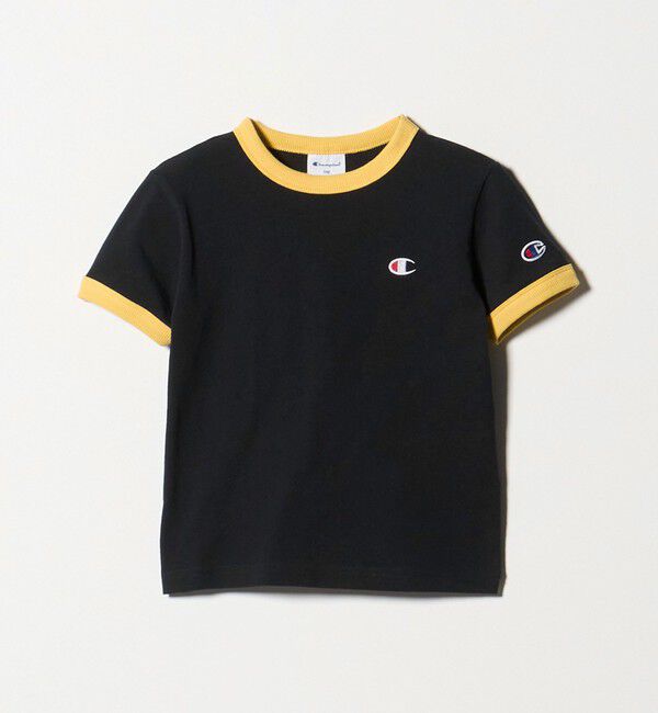 UNITED ARROWS green label relaxing「【WEB限定】＜Champion＞ショートスリーブ Tシャツ / キッズ  110cm-130cm」|Tシャツ・カットソー|BLACK