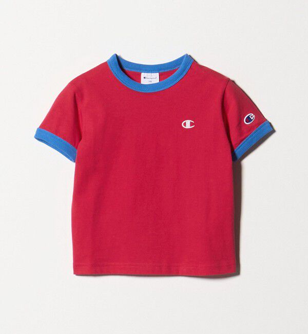 UNITED ARROWS green label relaxing「【WEB限定】＜Champion＞ショートスリーブ Tシャツ / キッズ  110cm-130cm」|Tシャツ・カットソー|RED