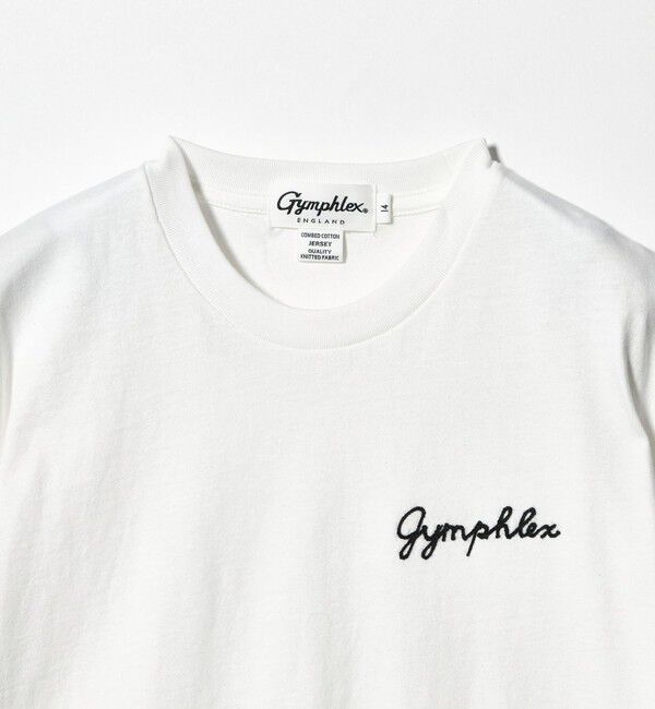 UNITED ARROWS green label relaxing「＜Gymphlex＞ショートスリーブ エンブロイダリー Tシャツ」|Tシャツ・カットソー|