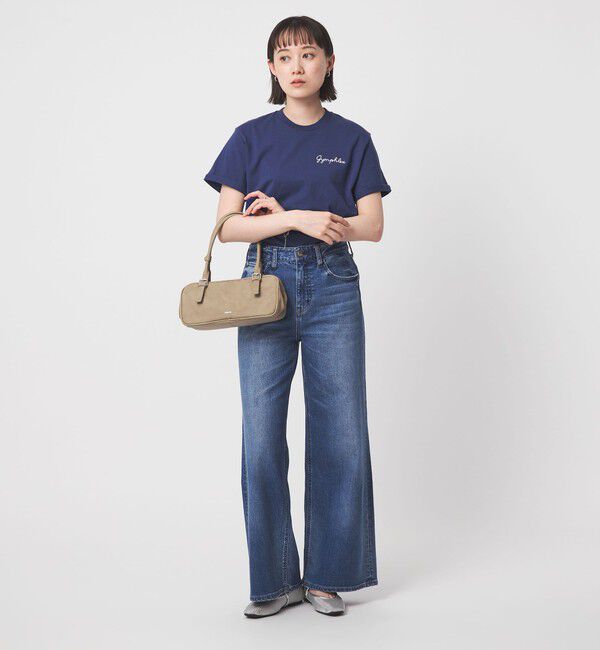 UNITED ARROWS green label relaxing「＜Gymphlex＞ショートスリーブ エンブロイダリー Tシャツ」|Tシャツ・カットソー|