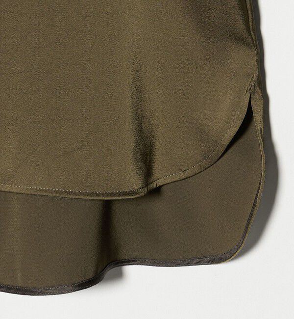 UNITED ARROWS green label relaxing「サテン TEE ブラウス」|シャツ・ブラウス|