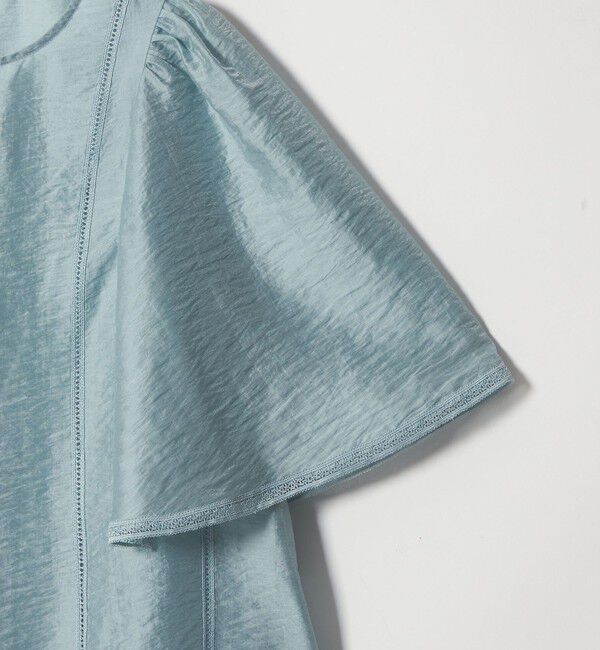 EMMEL REFINES「＜EMMEL REFINES＞EM ハシゴレース フレアスリーブ ブラウス」|シャツ・ブラウス|