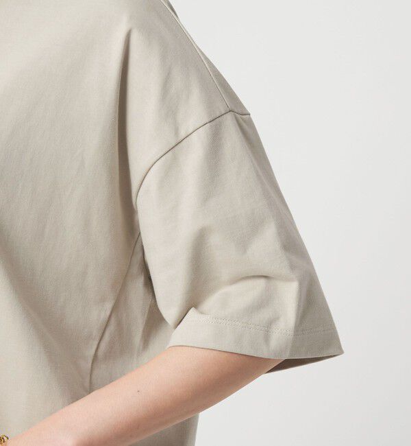 UNITED ARROWS green label relaxing「【WEB限定】＜at ease＞ドロスト カットソー 接触冷感 UVカット 遮熱」|Tシャツ・カットソー|