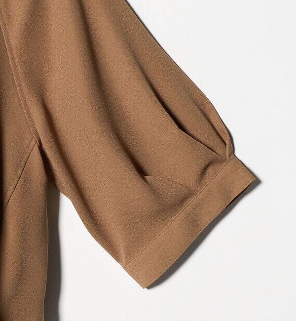 UNITED ARROWS green label relaxing「［size SHORTあり］fleurie(フルリー) フォルム ショートスリーブ ブラウス」|シャツ・ブラウス|