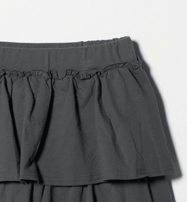 UNITED ARROWS green label relaxing「ミニ裏毛 フリル キュロット（ダークグレー）140cm-160cm」|その他|