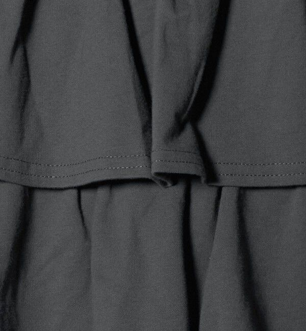 UNITED ARROWS green label relaxing「ミニ裏毛 フリル キュロット（ダークグレー）140cm-160cm」|その他|