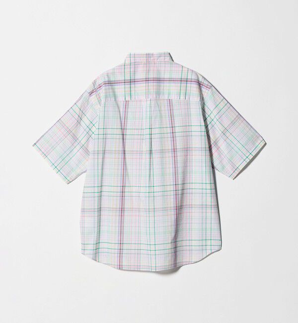 UNITED ARROWS green label relaxing「トーマスメイソン ジャストルーズ チェック柄 半袖 シャツ」|シャツ・ブラウス|