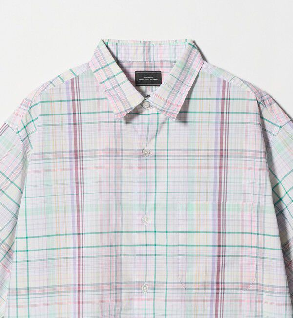 UNITED ARROWS green label relaxing「トーマスメイソン ジャストルーズ チェック柄 半袖 シャツ」|シャツ・ブラウス|