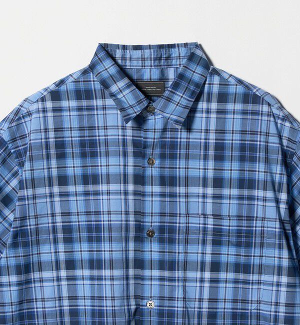 UNITED ARROWS green label relaxing「トーマスメイソン ジャストルーズ チェック柄 半袖 シャツ」|シャツ・ブラウス|