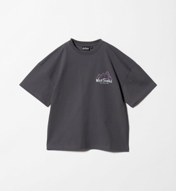 UNITED ARROWS green label relaxing「【別注】＜WILD THINGS＞ マウンテン ショートスリーブ Tシャツ / キッズ 140cm-160cm」|Tシャツ・カットソー|