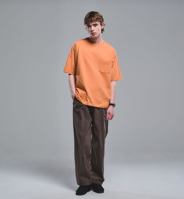 UNITED ARROWS green label relaxing「ヴィンテージライク ヘビーウェイト ドローストリング 半袖 Tシャツ カットソー」|Tシャツ・カットソー|