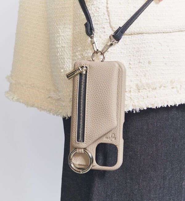 BEAUTY&YOUTH UNITED ARROWS「＜ajew＞CADENAS ストラップ iPhone15ケース」|モバイルケース|BEIGE