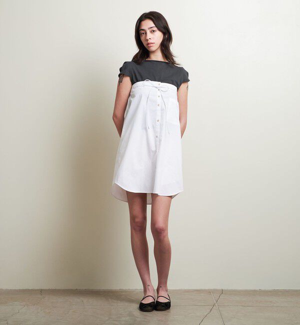 ATTISESSION「＜ATTISESSION＞コットン カップスリーブ Tシャツ」|Tシャツ・カットソー|