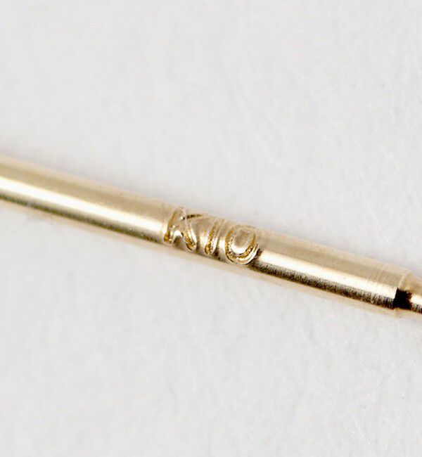 BEAUTY&YOUTH UNITED ARROWS「K10 クロス ピアス」|ピアス|