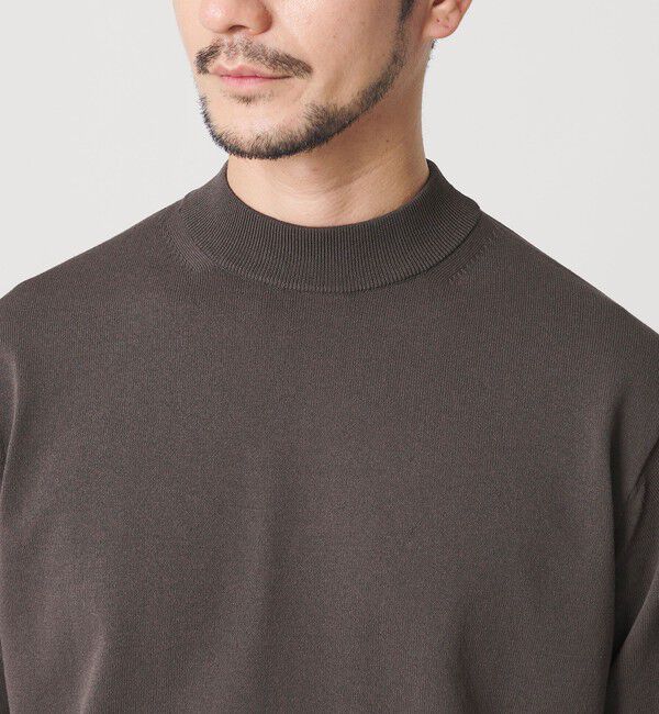 BEAUTY&YOUTH UNITED ARROWS「【WEB限定 WARDROBE SMART】KOUKIN ハイゲージ ニット モックネック【抗菌・防臭】」|ニット・セーター|