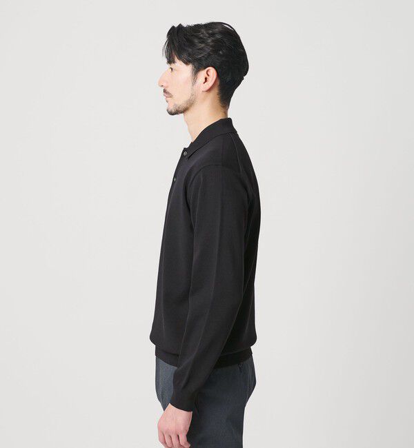 BEAUTY&YOUTH UNITED ARROWS「【WEB限定 WARDROBE SMART】KOUKIN ハイゲージ ニット ポロシャツ【抗菌・防臭】」|ニット・セーター|