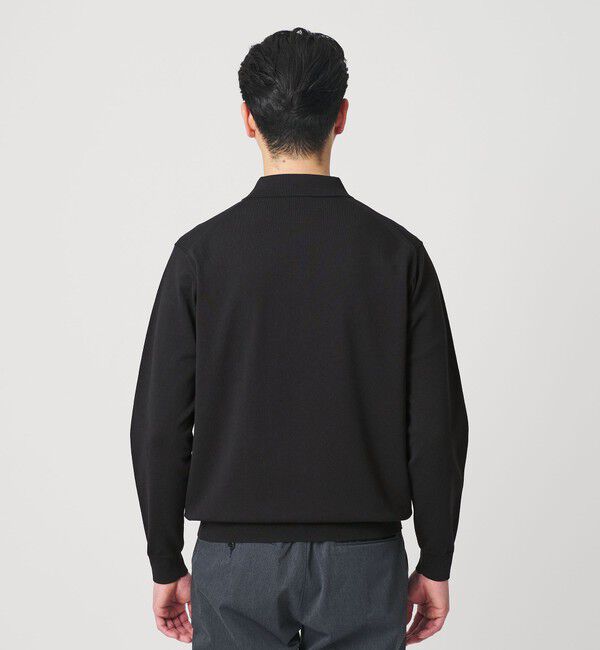 BEAUTY&YOUTH UNITED ARROWS「【WEB限定 WARDROBE SMART】KOUKIN ハイゲージ ニット ポロシャツ【抗菌・防臭】」|ニット・セーター|