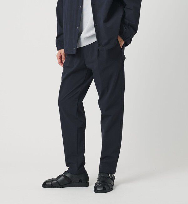 BEAUTY&YOUTH UNITED ARROWS「360&deg;MASTER 1プリーツ テーパード イージーパンツ NO.5 セットアップ対応 撥水 ストレッチ ウォッシャブル」|チノ|